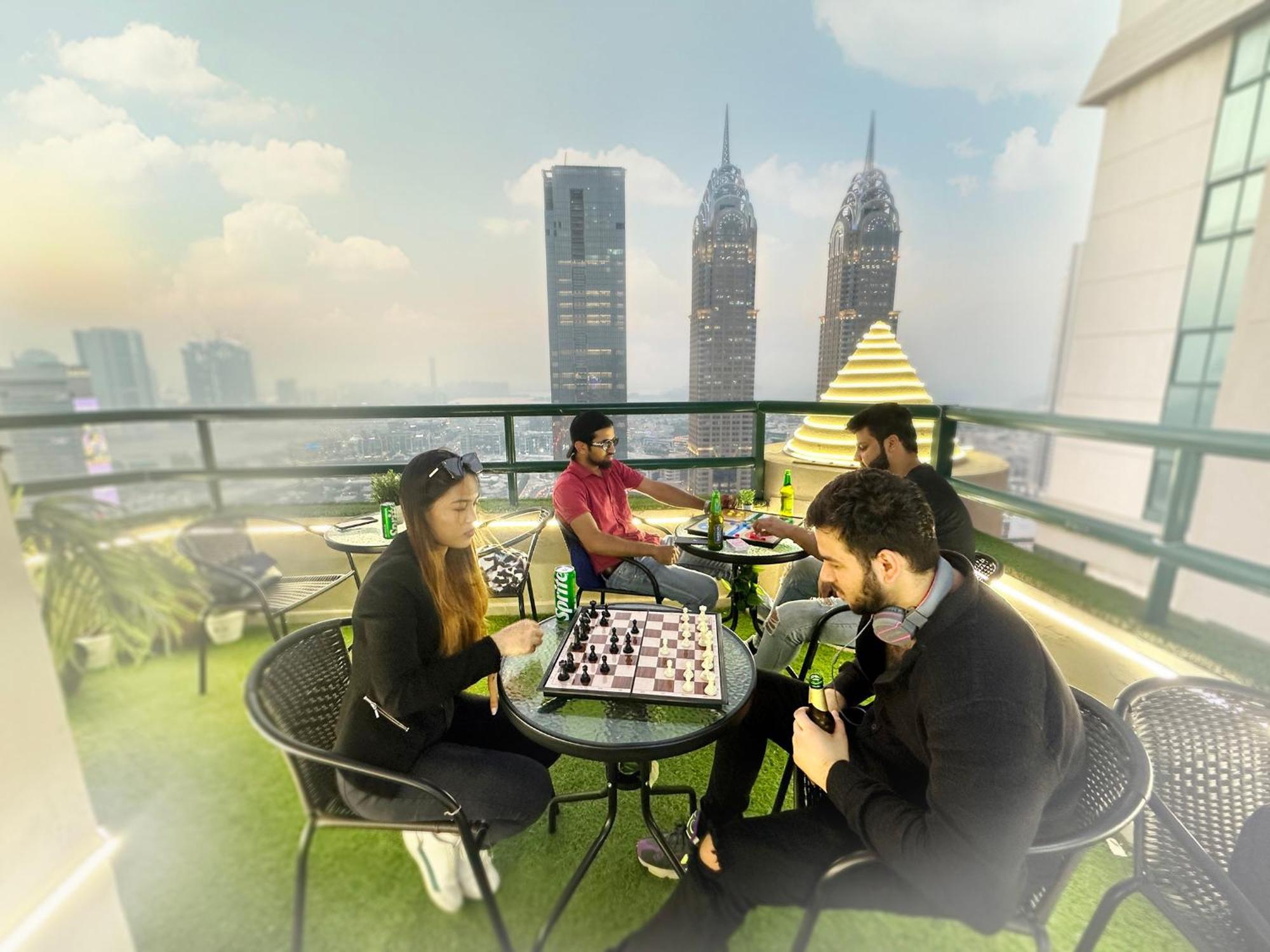 Horizon View Partition Room In Barsha Heights Near Metro Dubái Exterior foto