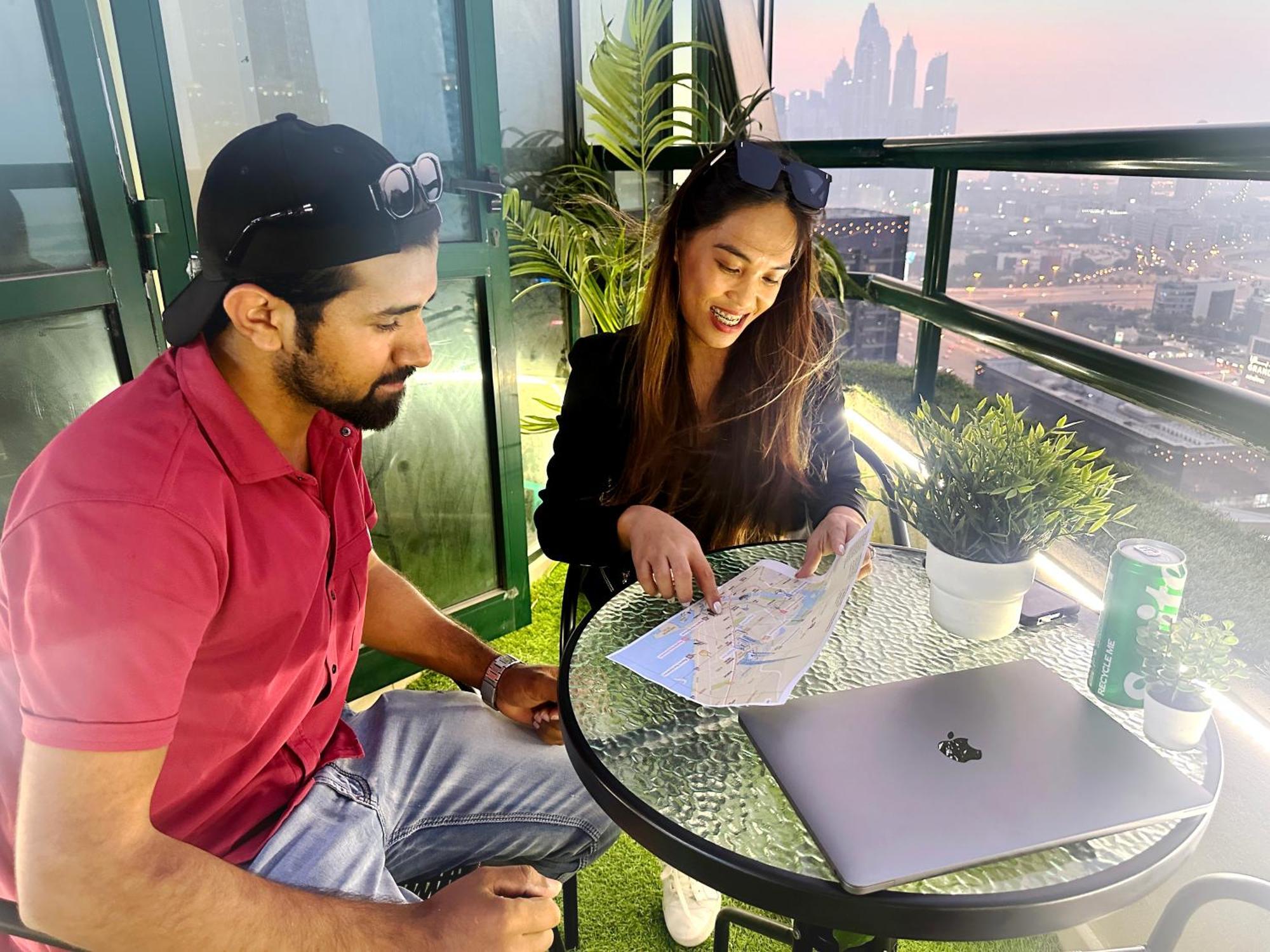 Horizon View Partition Room In Barsha Heights Near Metro Dubái Exterior foto